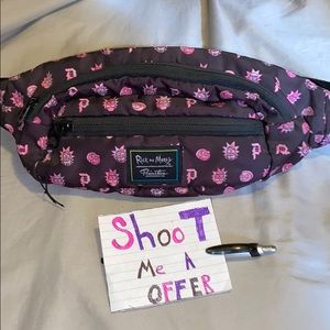 Primitive x Rick and Morty fanny pack